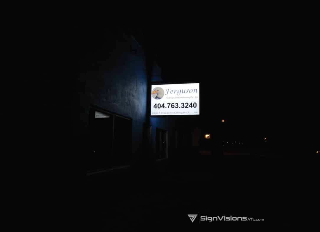 Illuminated Cabinet Signs in Peachtree City GA