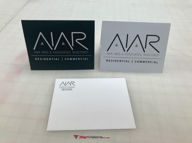 Stationery Envelopes and Business Cards for Real Estate Agencies in Griffin GA