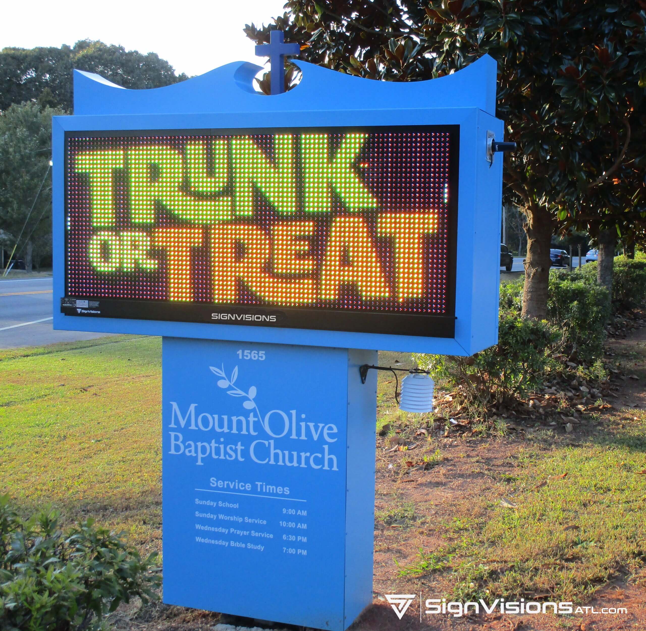 LED Readerboard Signs for Churches