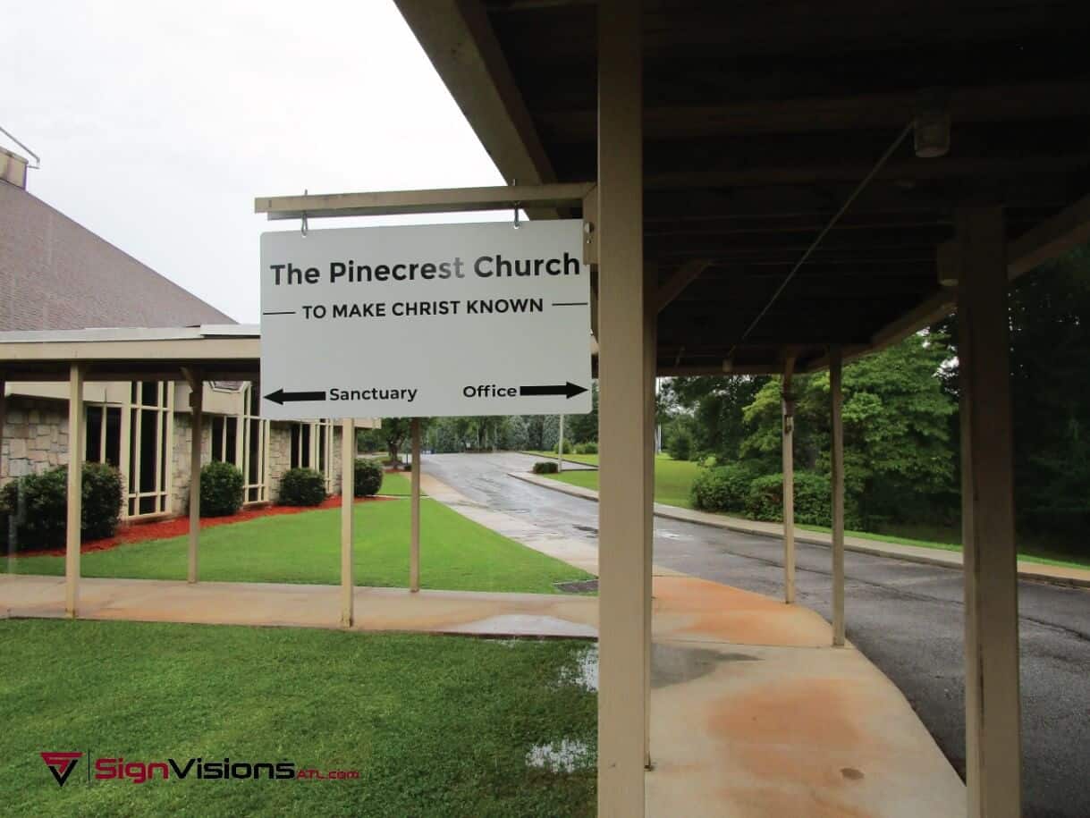 Wayfinding and Directory signs for Churches