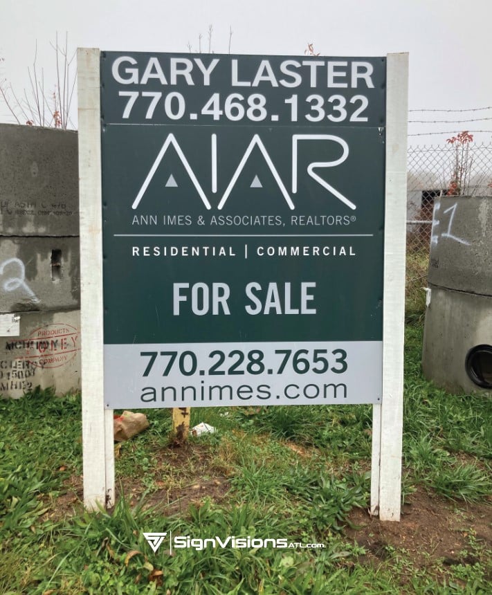 Commercial Real Estate Signs in Peachtree and Griffin GA