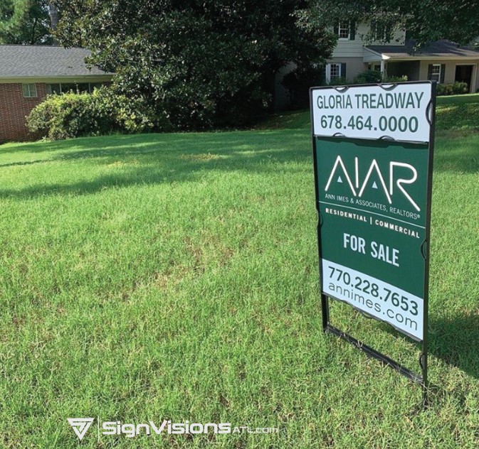 Residential Real Estate Signs in Fayetteville GA