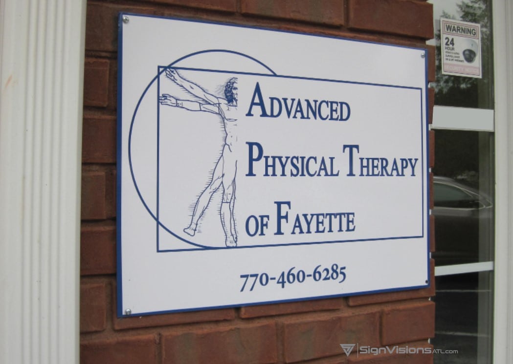Exterior Metal Wall Signs in Peachtree City GA