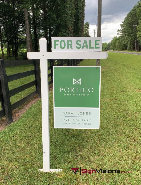 Metal Residential Real Estate Signs in Griffin GA