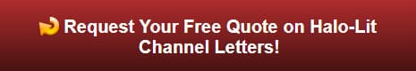 Free quote on halo-lit channel letters