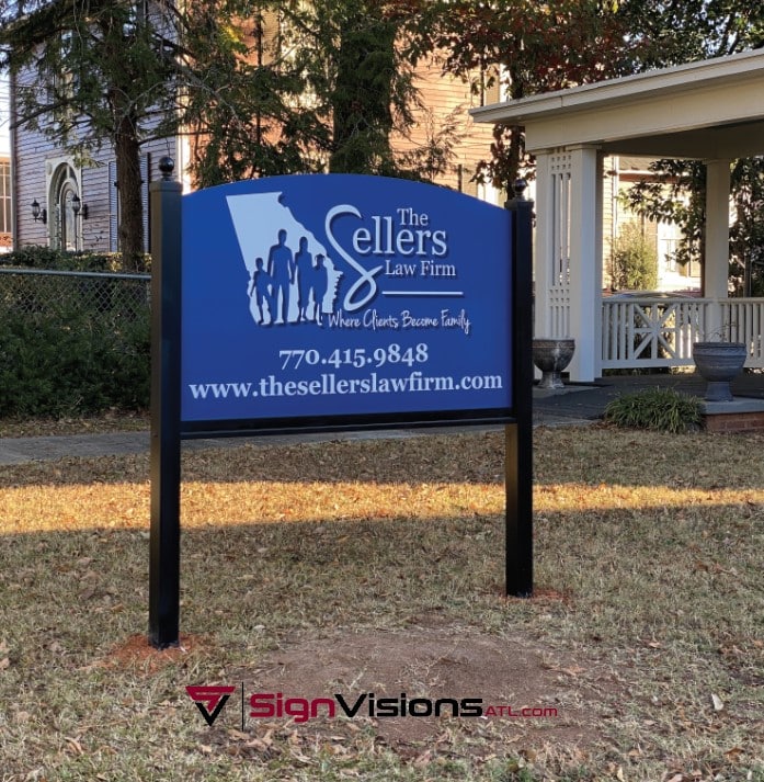 Post and panel signs in Griffin GA